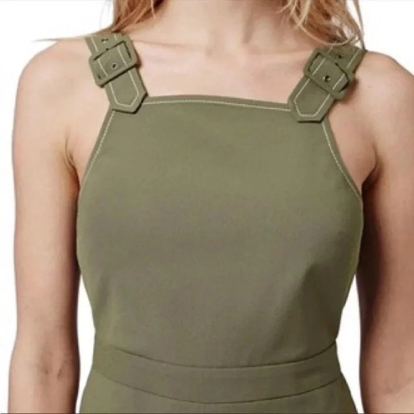 TOPSHOP Pinafore Jumpsuit Size 6 - Picture 4 of 11